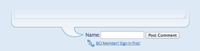 BCB Sign In link