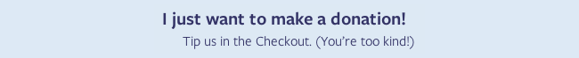 Store FAQ's donation question